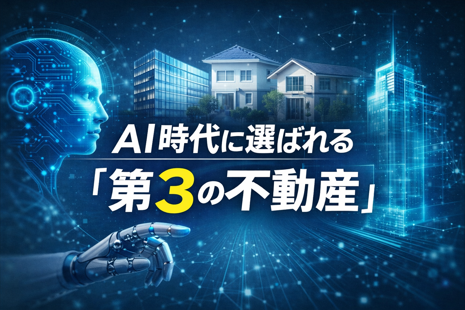 AI時代に選ばれる第3の不動産とは何かを解説するアイキャッチ画像